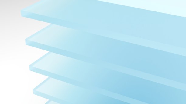 抽象背景壁纸设计 3D插画渲染 蓝色。用于横幅、标题、海报或封面的设计视觉元素等。图片下载