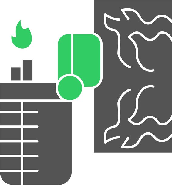 打火机图标矢量素材图片下载