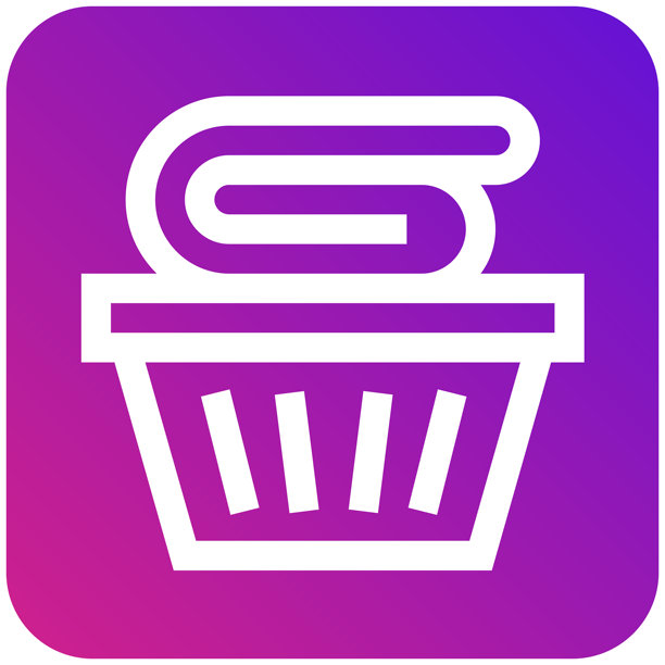 水桶矢量图标设计插画图片下载