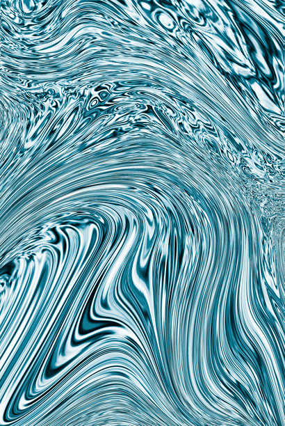 贵金属流动图像。大理石抽象背景数字插画图片下载