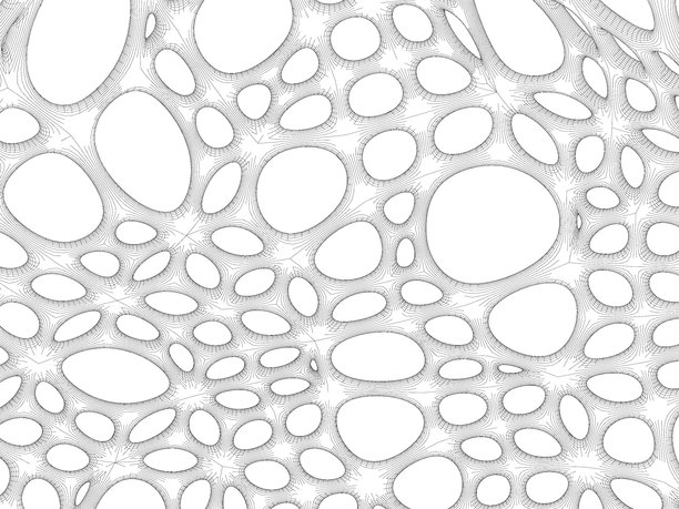 科幻模型的三维插画图片下载