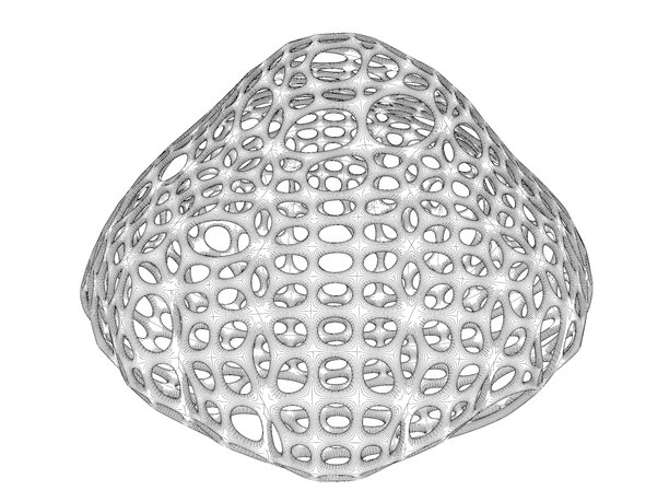 科幻模型的三维插画图片下载