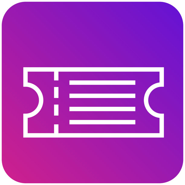 飞机票矢量图标设计插画图片下载