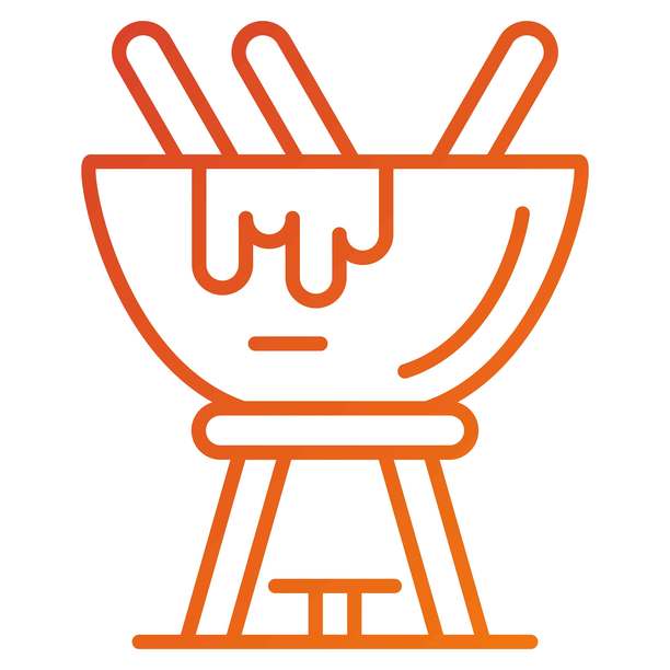 矢量设计奶酪火锅图标风格图片下载