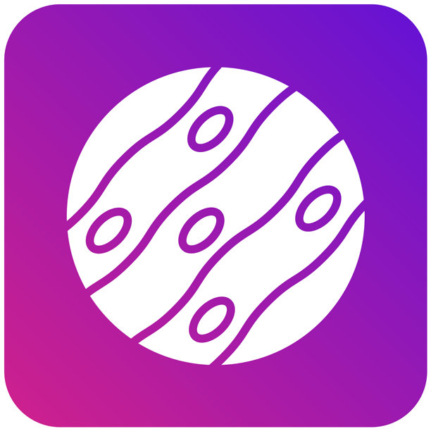 水星矢量图标设计插画图片下载