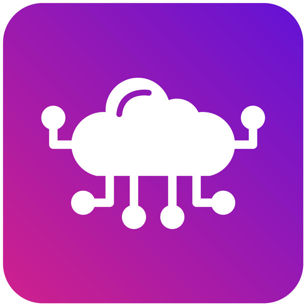 云计算矢量图标设计插画图片下载