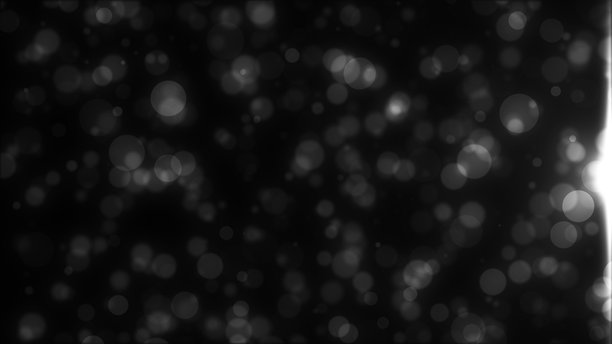 闪光粒子动画绿幕，3D动画，超高清，4K视频。白色闪耀尘埃光。散景光效背景。概念：圣诞节，派对，庆祝，生日 - 4K素材照片图片下载