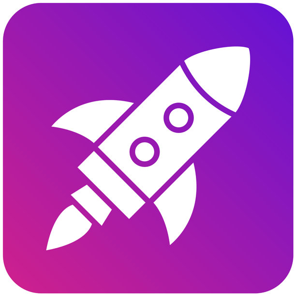 火箭矢量图标设计插画图片下载