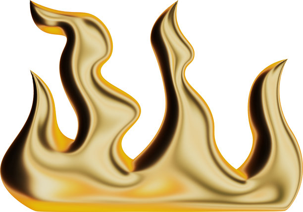 3D火焰、液体、血液，高质量孤立素材图片下载