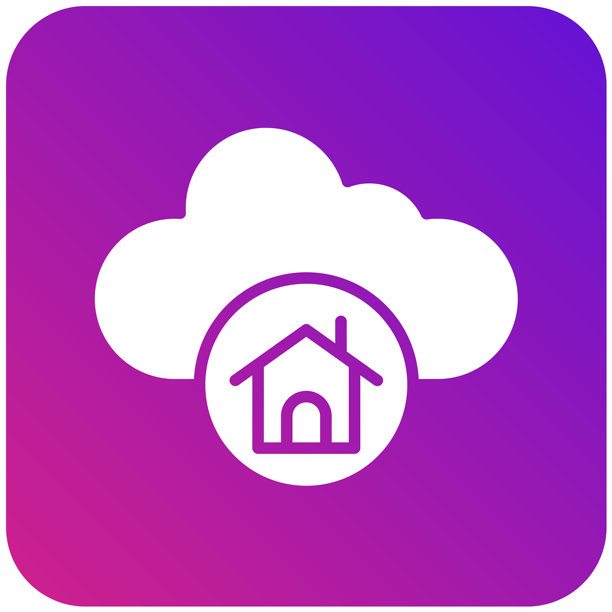 智能家居矢量图标设计插画图片下载