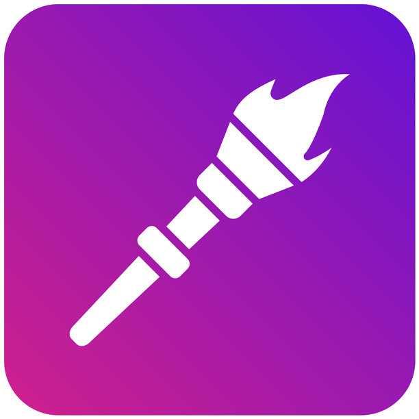 火焰矢量图标设计插画图片下载