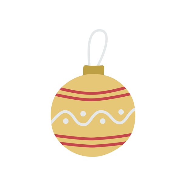 装饰有波浪线和图案的圣诞球。纸艺矢量插画。白色背景上的节日圣诞和冬季。图片下载