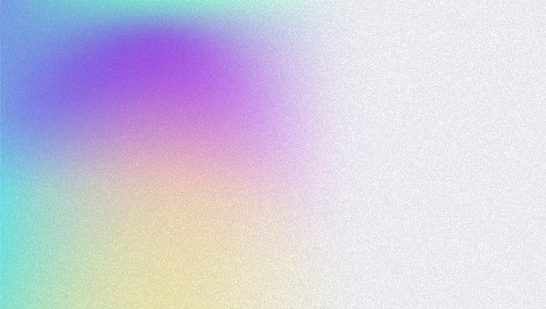噪点渐变背景。粉色、紫色和蓝色调的抽象颗粒背景。虹彩全息图。珠光全息纹理搭配彩虹箔。带镜头辉光效果的浅色铬屏幕。图片下载