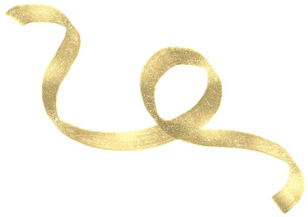 金色闪光丝带横幅奢华插画图片下载