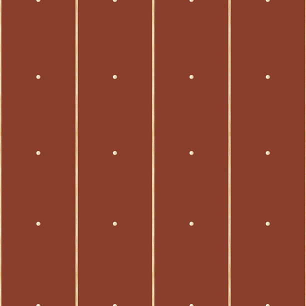 复古图案，以条纹、线条、米色圆点为特色。儿童复古风格的手绘水彩插画。无缝印花，背景为赤陶色，适用于纺织品、壁纸和包装设计。图片下载