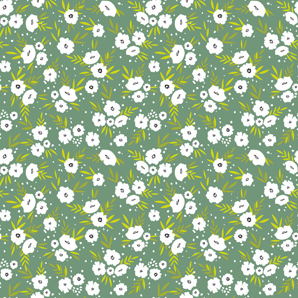 女性/女孩迷你裙样机，服装设计模板，正面视图。细节图。矢量插画图片下载