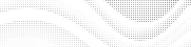 极简网点波浪创造平滑抽象动态，用于创意背景的矢量插画图片下载