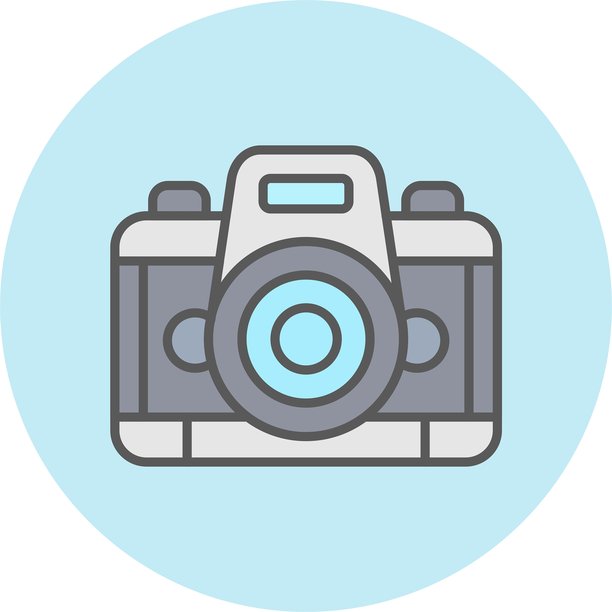 照片相机图标矢量元素图片下载