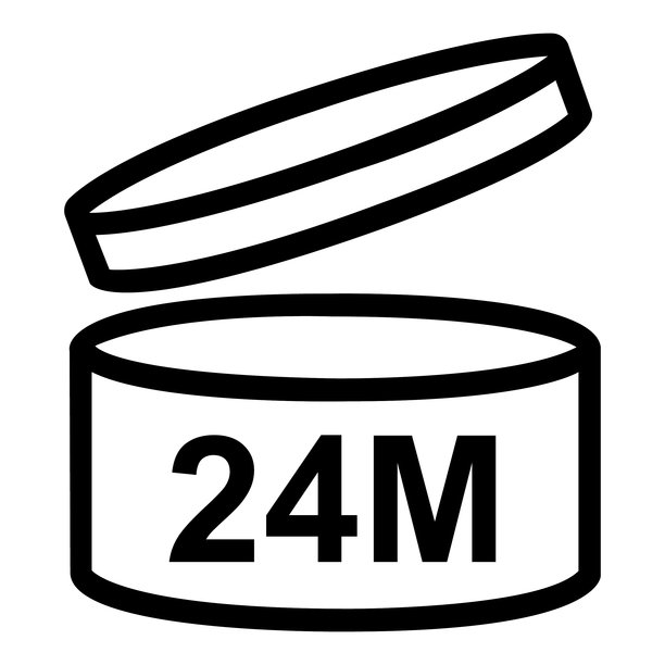 打开的24M标签金属罐，盖子已取下，空的容器图标插画，用于包装图片下载