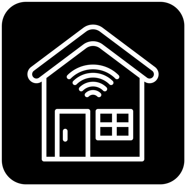 智能家居矢量图标设计插画图片下载