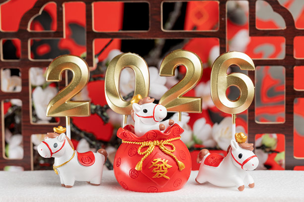 马年新年素材图片下载