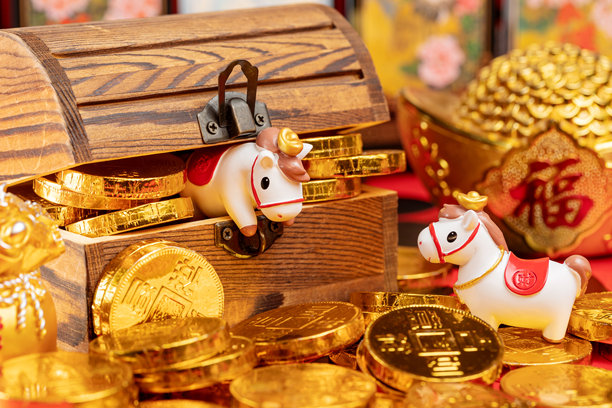 马年新年素材图片下载