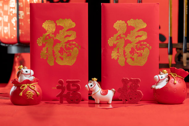 马年新年素材图片下载