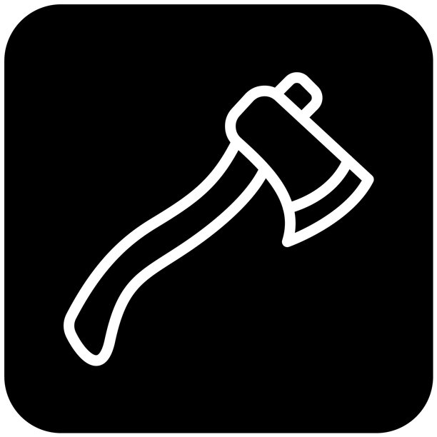 斧头矢量图标设计插画图片下载