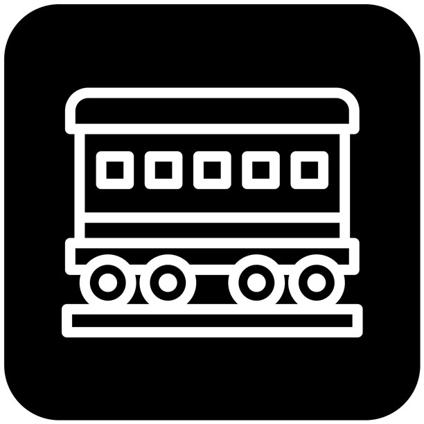 旅行车矢量图标设计插画图片下载