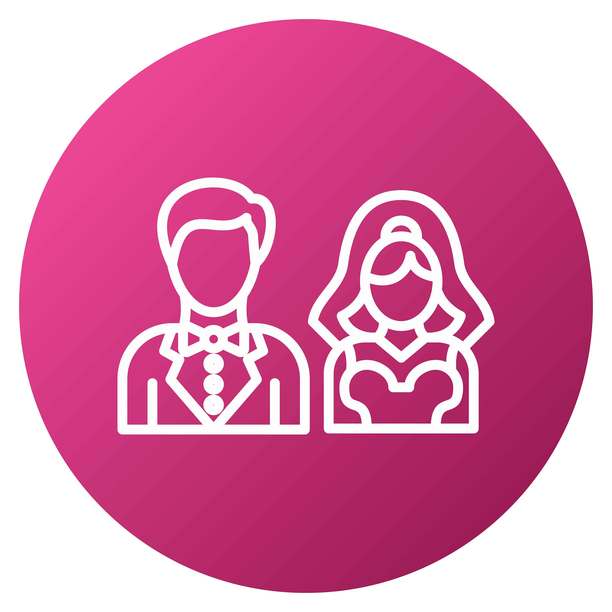矢量设计 婚礼照片 图标风格图片下载