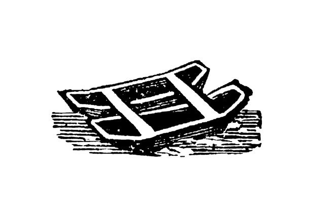 漂浮的浮筒或船，用作临时军事桥梁的支撑，展示了便携式渡河技术和工程，1897年的老式插画。图片下载