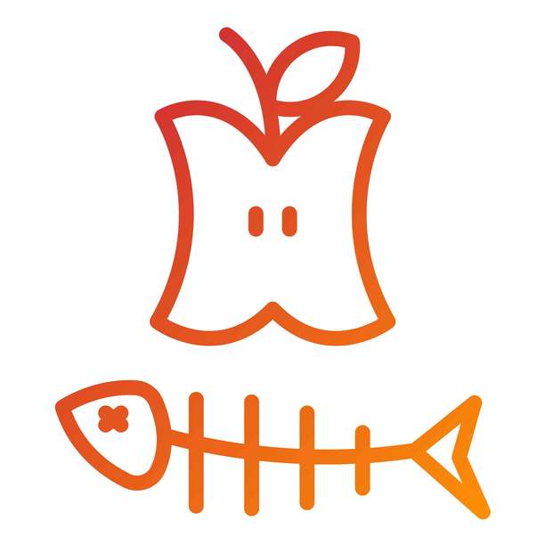 矢量图 食物浪费 图标 风格图片下载