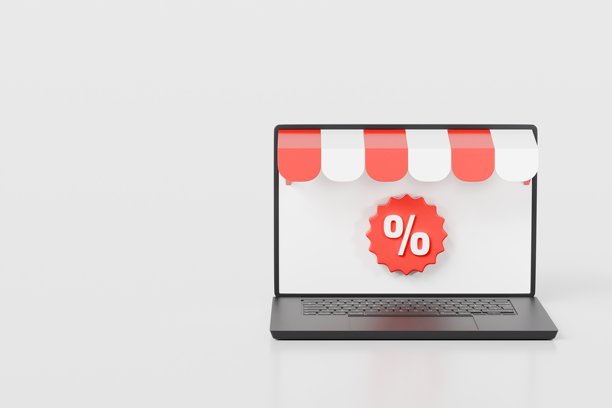 3D写实笔记本电脑设备，配VR眼镜头显图标。增强现实概念中的新工作流程团队合作。极简风格的笔记本电脑，配VR头显，孤立在白色背景上。3D渲染。图片下载