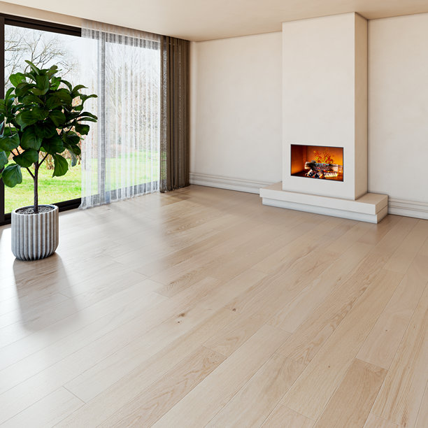 大型豪华现代明亮室内客厅模型插画，3D渲染图图片下载