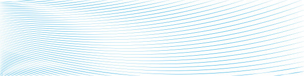 平滑的蓝色曲线动态图案，带有优雅的空白空间矢量图图片下载