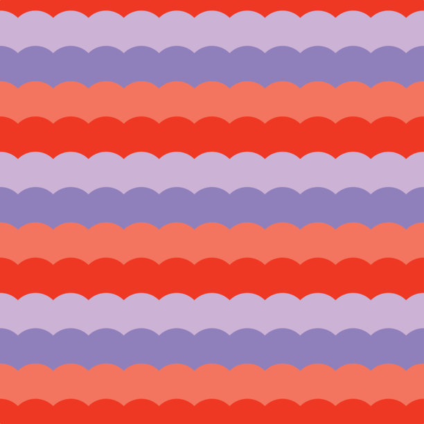 橙色、珊瑚色、淡紫色和丁香色圆圈重叠的图案图片下载