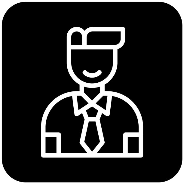 卖家男士矢量图标设计插画图片下载