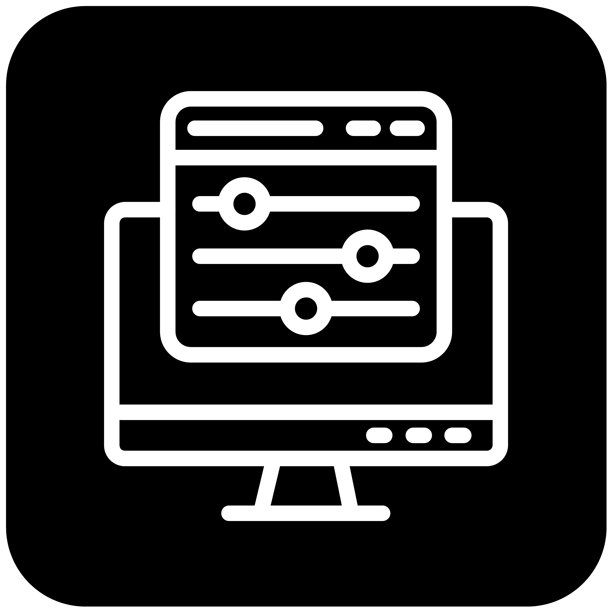 颜色控制矢量图标设计插画图片下载