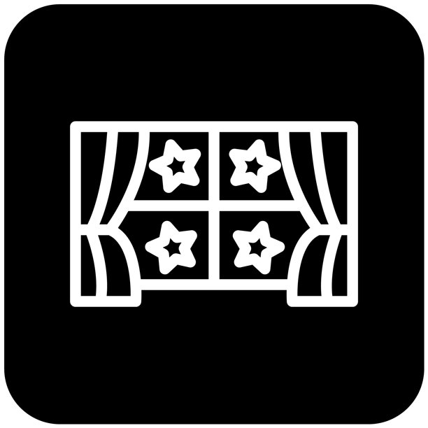 窗户矢量图标设计插画图片下载