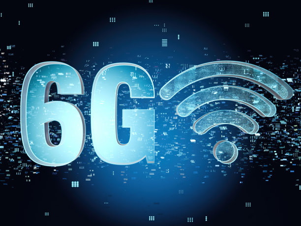 高速 6G 无线连接和 Wi-Fi 信号图标图片下载