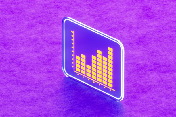 数字屏幕上的未来感透明金融图表，金融科技与全球股市数据分析概念，用于投资与财富管理图片下载