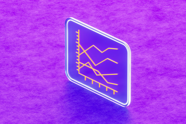 数字屏幕上的未来感透明金融图表，金融科技和全球股市数据分析概念，用于投资和财富管理图片下载