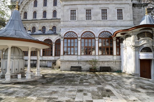 奥斯曼建筑 努塞雷提耶清真寺 建筑细节 照片，奥斯曼清真寺图片下载