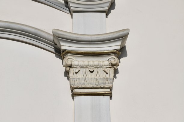 奥斯曼建筑 努斯雷提耶清真寺 建筑细节照片，奥斯曼清真寺图片下载