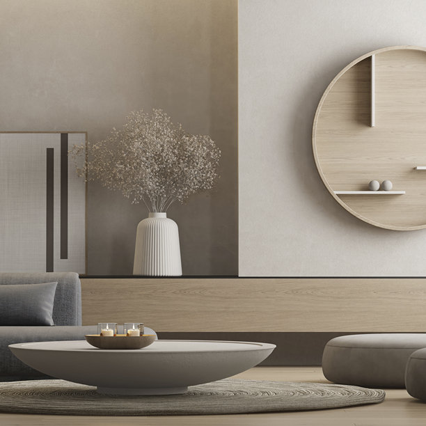 日式与北欧混搭的现代室内设计，极简风格图片下载