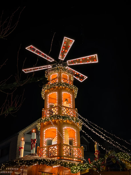 圣诞集市照片图片下载