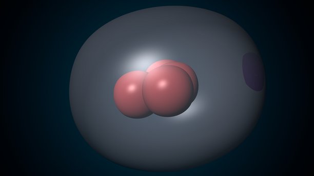 气囊解剖图。三维插画图片下载