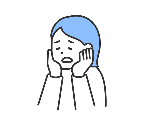 陷入困境的女性插画 - 矢量图图片下载