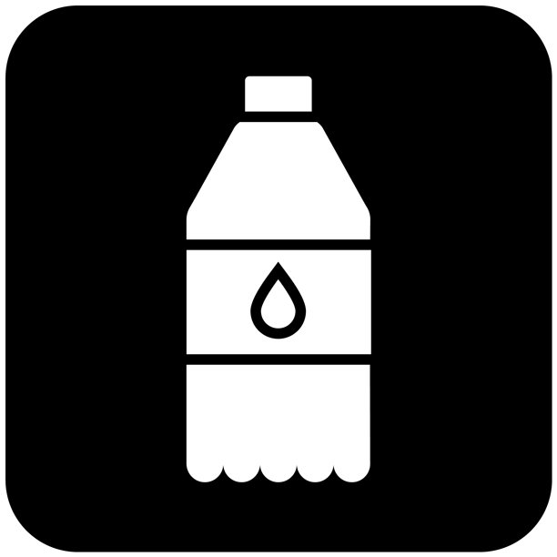 水瓶矢量图标设计插画图片下载