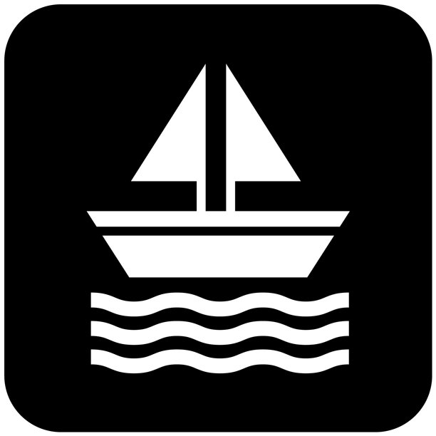 船只矢量图标设计插画图片下载